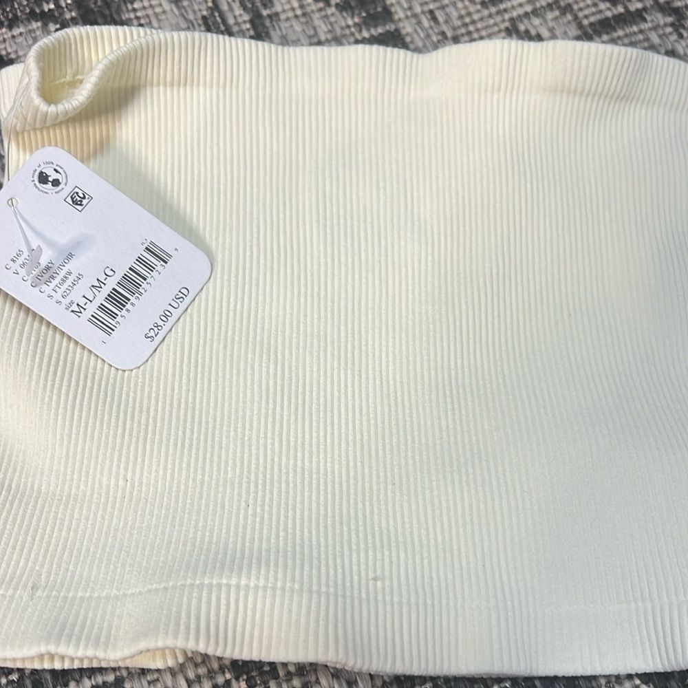 Free People Intimately Adrienne Bandeau Ivory - Picture 6 of 6